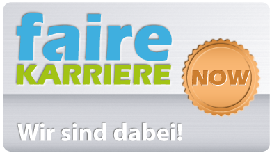 Faire-Karriere NOW Siegel